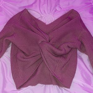 American Eagle Sweater with twisted front